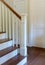 Hardwood staircase classic style interior steps stairway design