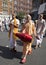 Hare Krishna crossing raod