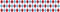 Harlequin seamless pattern. Blue, red and and white rhombus horizontal background. Circus, masquerade, carnival print