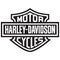 Harley Davidson Logo vector illustration on white background