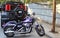 Harley Davidson Super Glide motorcycle in India