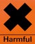 Harmful Chemical Label