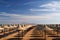 Harmonous numbers of beach umbrellas