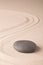 Harmony and balance meditation zen garden