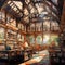 Harmony of Books and Beams: Architectural Library Interiors