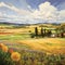 Harmony Field: A Beautiful Interplay of Crops, Pastures, and Trees