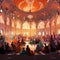 Harmony in Halls - Interfaith gathering in a grand religious hall