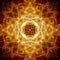 Harmony Mandala Healing Sacred Symmetry Gold Lighting Decorative Luxury Sun Texture Pattern