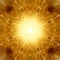 Harmony Mandala Therapy Sun Lighting Gold White Yellow Texture Pattern Decorative