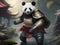 Harmony in Motion: Graceful Kang Fu Panda Painting