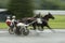 Harness race close call