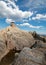 Harney Peak Fire Lookout Tower in Custer State Park in the Black Hills of SD