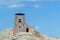 Harney Peak Fire Lookout Tower in Custer State Park in the Black Hills of South Dakota