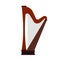 Harp flat icon