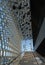 Harpa Concert Hall staircase and ceiling in Reykjavik