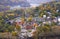 Harpers ferry at autumn (view from mountain)