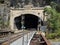 Harpers Ferry - train tracks and tunnel