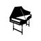 Harpsichord, big musical instrument icon