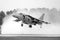 Harrier, Harrier Jump Jet, landing on an airfield