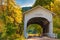 Harris Covered Bridge in Philomath, Oregon