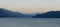 Harrison Lake during Sunny Summer Morning Sunrise. Canadian Nature Landscape Background.