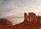 Harsh and Desolate Monument Valley Arizona USA Navajo Nation