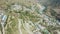 Harsil Village Aerial View in 4K,located on the banks of the Bhagirathi River,a Hindu pilgrimage site in Uttarkashi