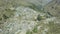 Harsil Village Aerial View, located on the banks of the Bhagirathi River,Uttarkashi,Uttarakhand,India.Family Vacation.Shot on Mavi