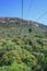 Hartbeespoort Aerial Cableway, Cable car going up Magaliesberg mountains