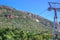 Hartbeespoort Aerial Cableway, Cable car going up Magaliesberg mountains