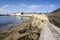 Hartlepool Harbour and Beach on The Headland