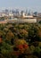 Harvard Stadium in the Fall