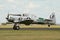 Harvard Warbird Aircraft Landing