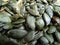 Harvest pumpkin seeds for eating in their pure form
