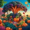 Harvest Symphony: The Vegetable Tree