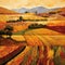 Harvest Symphony: Vibrant and Diverse Agricultural Landscape