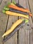 Harvested carrot varieties