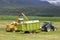 Harvesting triticale for silage