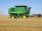 Harvesting wheat