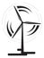Harvesting Wind Energy Icon