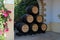 Harveys sherry barrels, Jerez de la Frontera, Spain.
