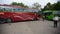 Haryana Roadways Volvo Bus parking into Gurgaon Bus Stand