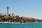 Harzliya city harbor, boating area, and vacation resort in the center of Israel.