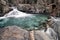 The Hasanboguldu river and waterfall