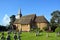 Hascombe Village Church & Graveyard, Surrey, UK.