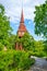 Hasjo bell tower at Skansen in Stockholm