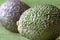 Hass avocados close up