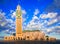 The Hassan II Mosque, Casablanca, Morocco: Early morning view of