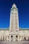 Hassan II Mosque in Morocco, Casablanca. The landmark of the city, the tower. Tourist spot