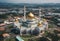 Hassanil view Asr Darussalam aerial mosque Jame\\\' Brunei Bokliah